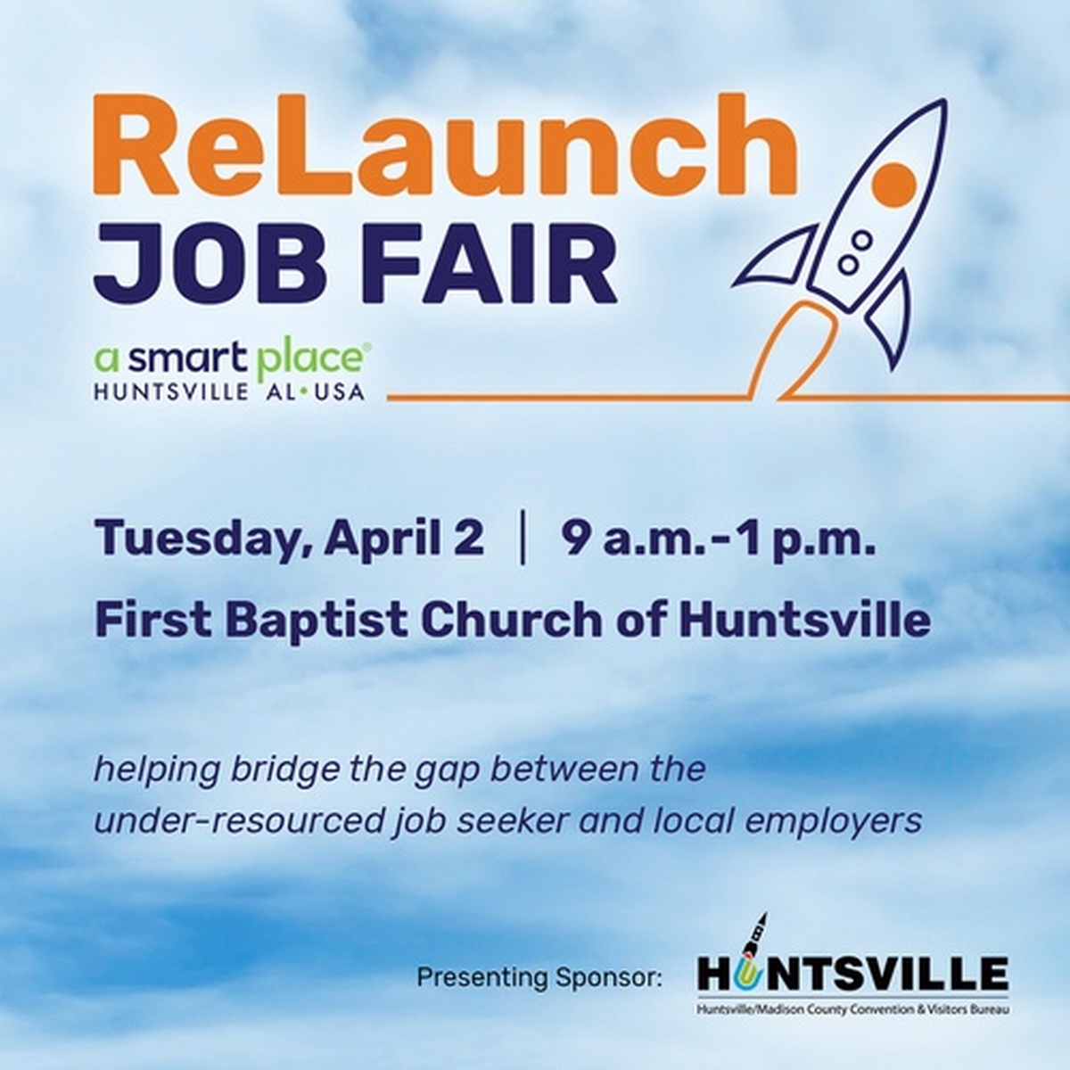 2024 ReLaunch Job Fair Spring Apr 2 2024 Cm Huntsville Madison